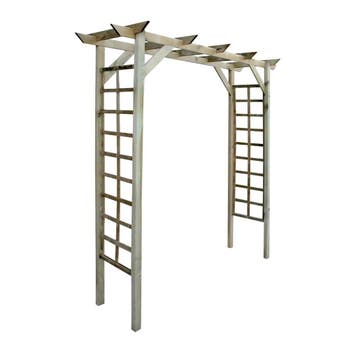 Pergola Luna Recht 210 x 213,5 cm, Tuin en Terras, Overkappingen, Verzenden, Nieuw