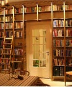 Maatwerk design boekenkasten in noten- of eikenhout: REVERSE, Huis en Inrichting, Kasten | Boekenkasten, Nieuw, Metaal, Design stijl passend bij modern en klassieke interieurs