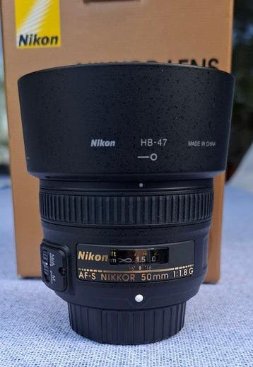 Nikon AF-S NIKKOR 50mm 1:1.8G Single lens reflex camera, Nieuw