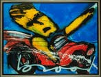 Herman Brood | Giclée: 'N Dag Uut, Afmeting: 90cm x 120cm, Ophalen of Verzenden