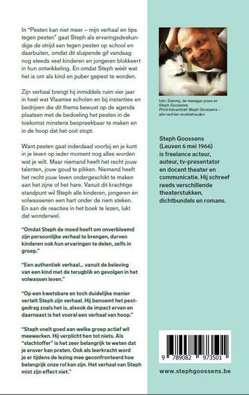 Pesten kan niet meer - Steph Goossens 9789082973501, Boeken, Verzenden, Zo goed als nieuw, Steph Goossens