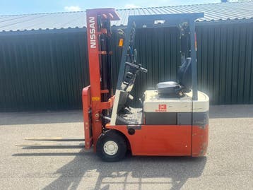 Nissan Elektrische Heftruck 1.300 kg / Triplex / Sideshift, Ophalen, Heftruck, 1000 tot 2000 kg, Nissan