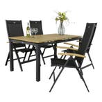 Hartman tuinset Sonata tuintafel 160 cm. - Roma tuinstoelen, Verzenden, Nieuw, Overige materialen, Tuinset