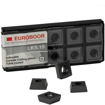 Euroboor Hardmetalen snijplaten LKS.15, Doe-het-zelf en Verbouw, Verzenden, Nieuw
