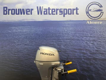 Honda 8 pk | Top staat | Elektrische start | Afstandbediend, 5 tot 10 pk, Viertaktmotor, Ophalen of Verzenden, Zo goed als nieuw