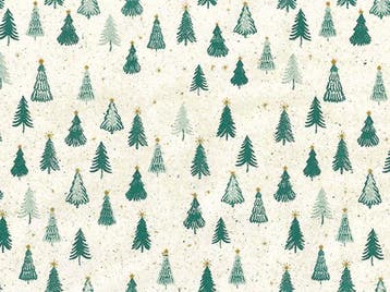 Kerst cadeaupapier op rol Kerstbomen Groen 70 cm –, Ophalen of Verzenden, Nieuw, Overige typen