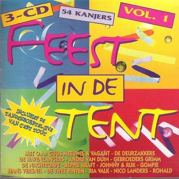Various - Feest In De Tent Vol.1, Ophalen of Verzenden, Gebruikt