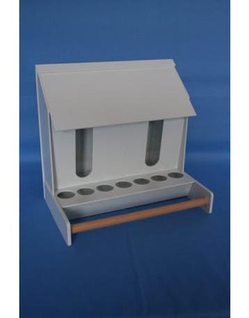 3034 Parkieten voederautomaat 30 cm 2 vakken, Ophalen of Verzenden, Nieuw