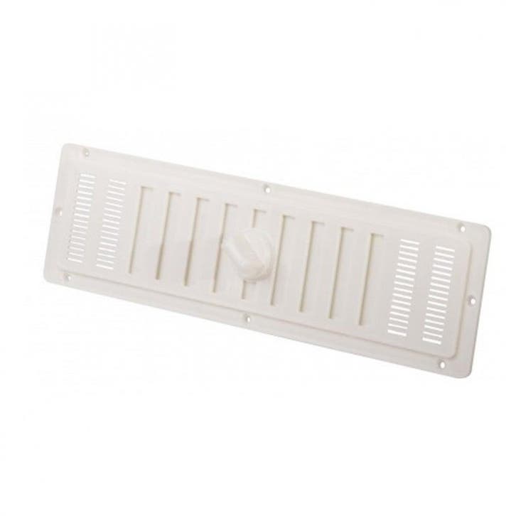 Ventilatierooster Wit 25x7cm, Caravans en Kamperen, Camper-accessoires, Nieuw, Ophalen of Verzenden