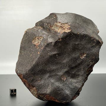 Georiënteerde meteoriet van type H, regmaglypten,, Verzamelen, Mineralen en Fossielen