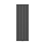 Verticaal vierkant dubbelzijdig zwart 1800x608  middenaanslu, Hoog rendement (Hr), Radiator, Nieuw, Ophalen of Verzenden