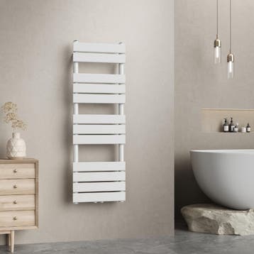 [neu.haus] Handdoekradiator Voss 120x40x5,2 cm wit, Verzenden, Nieuw