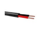 AMC Platte PVC kabel - ZWART - 2 x 1,50 mm² met rood/zwarte, Auto diversen, Autogereedschap, Ophalen of Verzenden, Nieuw