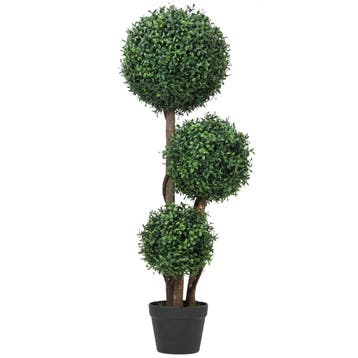 Kunstmatige Buxus Bol Drievoudige Kunstplant, Kunstmatige Pl, Verzenden, Nieuw