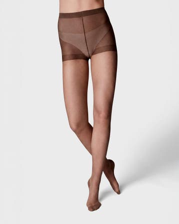 HEMA Panty 20 denier mat - 4 stuks bruin 2+2 gratis, Verzenden, Nieuw, Bruin