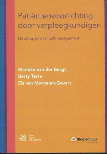 Boek Patiëntenvoorlichting door verpleegkundigen 97890368154, Verzenden, Zo goed als nieuw