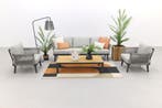 Durban/Mindo stoel-bank loungeset - 4-delig - Op=Op, Tuin en Terras, Verzenden, Nieuw, Hout, Loungeset