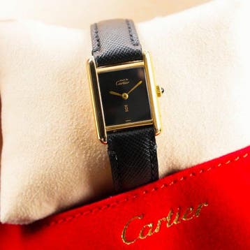 Cartier - Must de Tank Paris - 2455 - Dames - 1980-1989, Nieuw