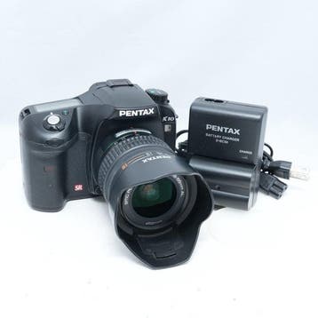 Pentax K10D + smc DA 18-55mm F3.5-5.6 AL Single lens reflex, Nieuw