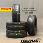 205/45/17 88W * Pirelli zomerbanden 6mm profiel 4X, Gebruikt, 17 inch, Band(en), Personenwagen