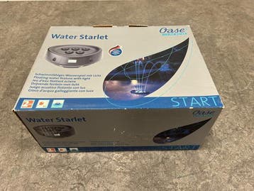 Veiling - Oase drijvende fontein met licht Water Starlet, Nieuw