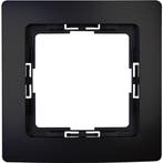 KOPP - Afdekraam - Paris HK05 - 1-voudig - Mat Zwart, Doe-het-zelf en Verbouw, Elektra en Kabels, Ophalen of Verzenden, Nieuw