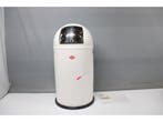 Wesco Pushboy - Prullenbak - 50 Liter - Wit mat, Verzenden, Zo goed als nieuw