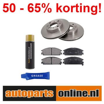 Remschijven + Remblokken Honda Accord voorzijde, Verzenden, Nieuw, Honda