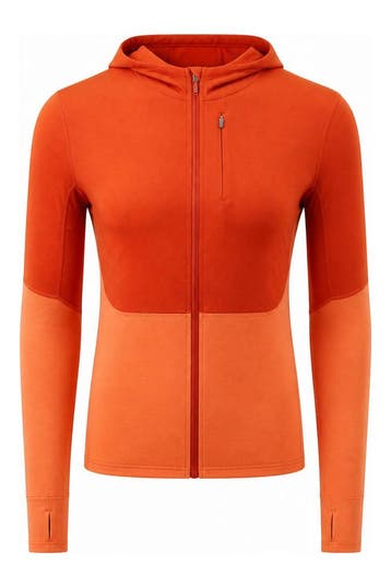 Icebreaker Hoodie in maat S Oranje, Verzenden, Zo goed als nieuw, Overige kleuren, Icebreaker