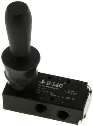 3/2 G1/8 Handbediende Hefboom Ventiel 0-8bar/0-112psi E.MC, Verzenden, Nieuw