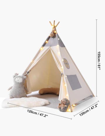 Speeltent - Kindertent - Speelhuisje - Met verlichting - Kat, Verzenden, Zo goed als nieuw