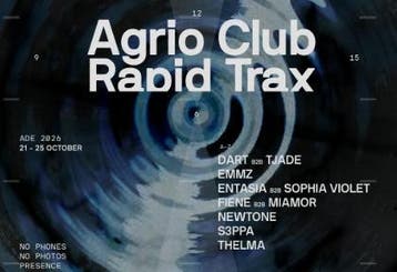 Agrio Club x Rapid Trax Tickets – 24 okt 2026 – Lofi 2026, Twee personen