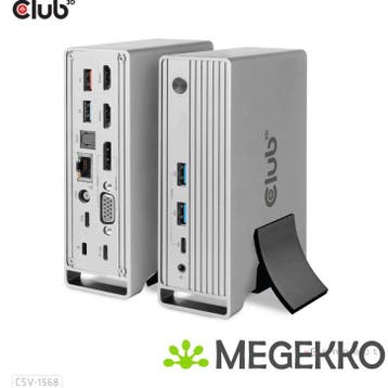 CLUB3D Dockingstation + 120Watt charging, Computers en Software, Verzenden, Nieuw, Club 3D