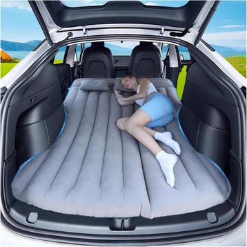 Kampeermatras Auto | Pluche/PVC | Laatste Stuk! | 29% Kor..., Ophalen of Verzenden, Nieuw, 2-persoons