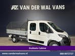 Peugeot Boxer | 2.0 BlueHDI 130pk Pick up Dubbel Cabine Open, Gebruikt, Euro 6, Wit, Dealer onderhouden