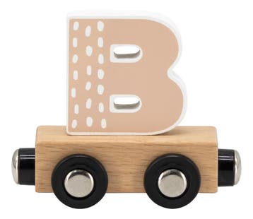 Tryco Houten Gekleurde Lettertrein - Letter B, Verzenden, Nieuw