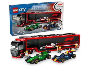 LEGO City F1 truck - RB20 en AMR24 F1® autos speelset -, Verzenden, Zo goed als nieuw