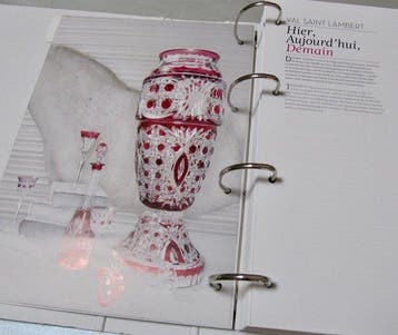 Exclusieve Val Saint Lambert-catalogus, Antiek en Kunst, Antiek | Glas en Kristal