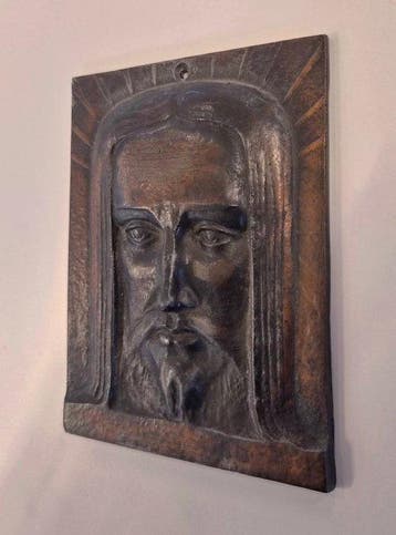 D.R.U. - Christuskop - Jan Toorop (style.) - Plaque -