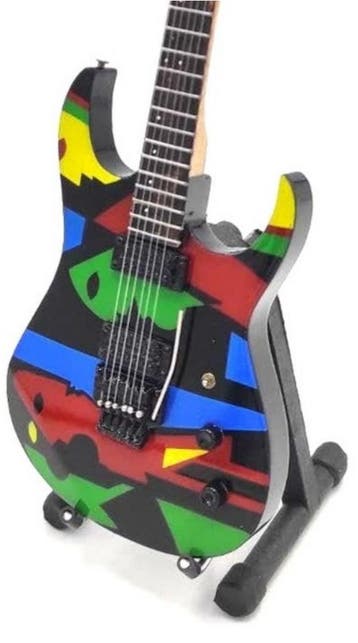 Miniatuur replica Ibanez gitaar J. Petrucci - Dream Theater, Ophalen of Verzenden, Nieuw, Pop, Beeldje of Miniatuur