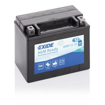 Exide AGM Ready 12V accu | AGM12-10 | 12V 10Ah, Ophalen of Verzenden, Nieuw