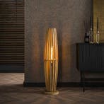 *WOONWINKEL* Vloerlamp Mangohout 1 Lichts, Verzenden, Nieuw