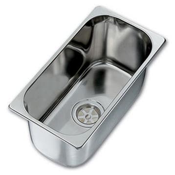 Hollex rechthoekige RVS wasbak 300 x 150mm, Watersport en Boten, Ophalen of Verzenden, Nieuw