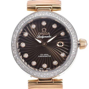 Omega - De Ville Ladymatic - 425.27.34.20.63.001 - Dames -, Sieraden, Tassen en Uiterlijk, Horloges | Heren, Nieuw