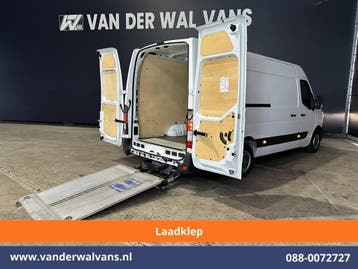 Renault Master | 2.3 dCi 131pk L4H2 Euro6 Airco | Laadklep |, Gebruikt, Euro 6, Renault, Wit