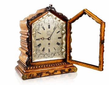 Pendule - Connell – 3 Cheapside, London - - Eik - circa 1850