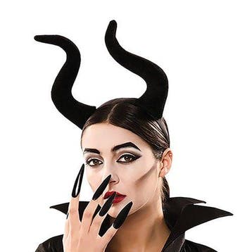 Maleficent hoorns, Verzenden, Nieuw, Feestartikel