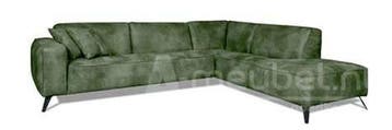 Hoekbank Lent - hoekbanken - Groen, Nieuw, 150 cm of meer, Leer, 250 tot 300 cm