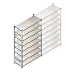 Gebruikte Schaefer R3000 legbordstelling 2970x1280x600mm