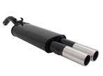 Novus sportuitlaat Vw Golf 2 2x76mm M-Design einddemper, Verzenden, Nieuw
